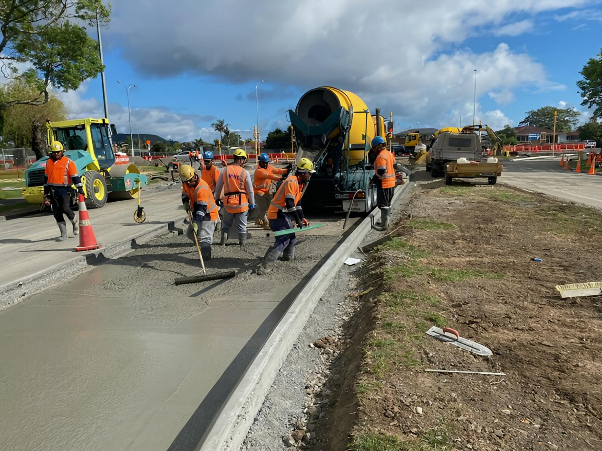 Decorative Coloured Concrete